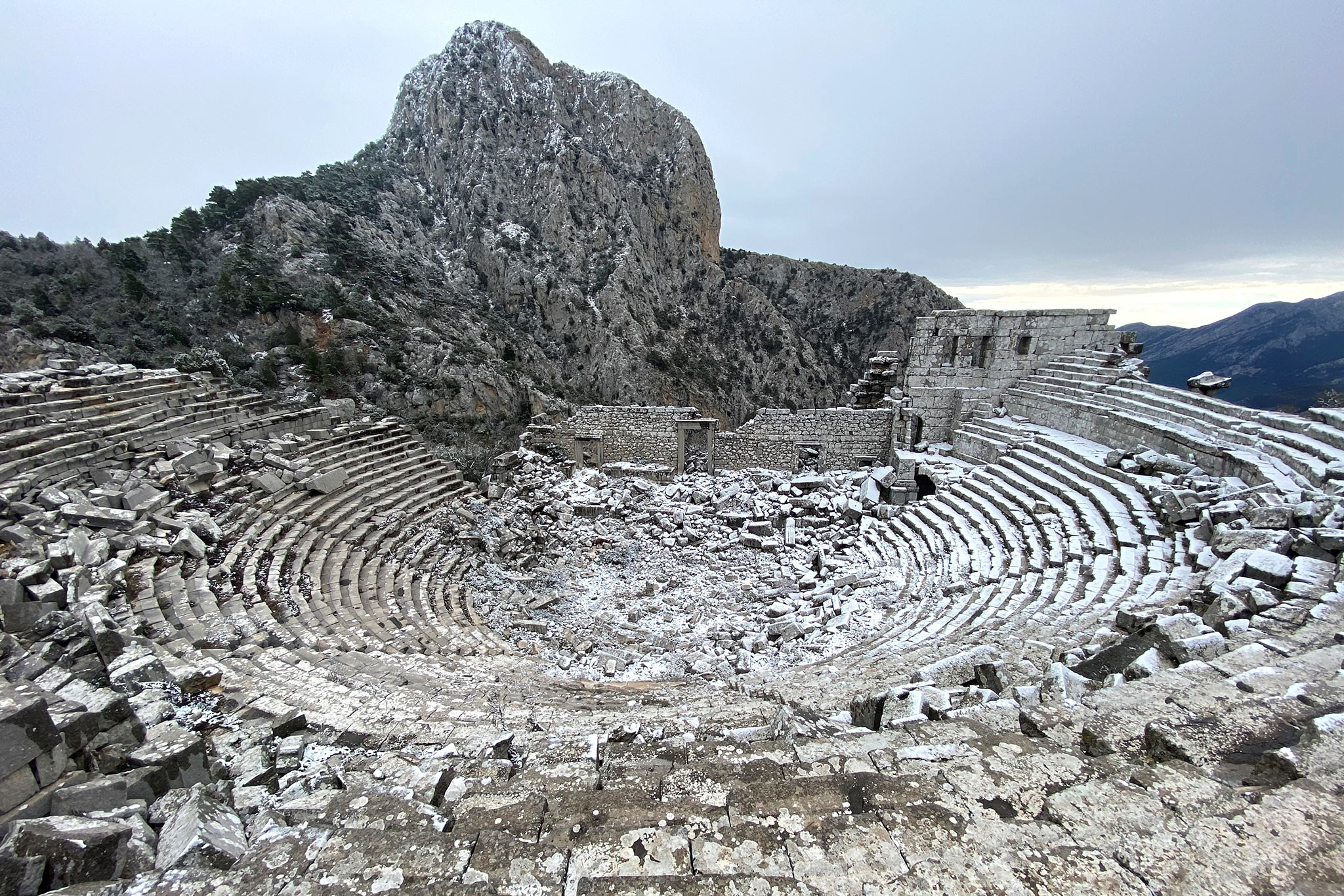 Theatre in Termessos, Düzlerçamı